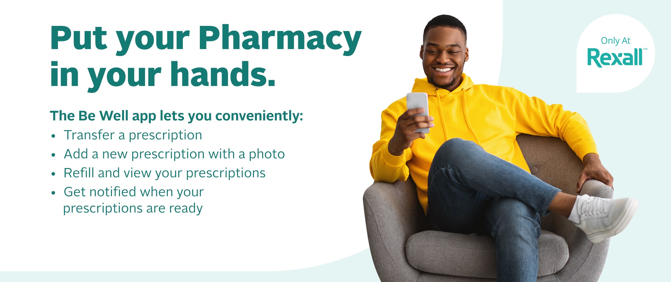 Put your Rexall Pharmacy in your hands - $10 incentive (male)