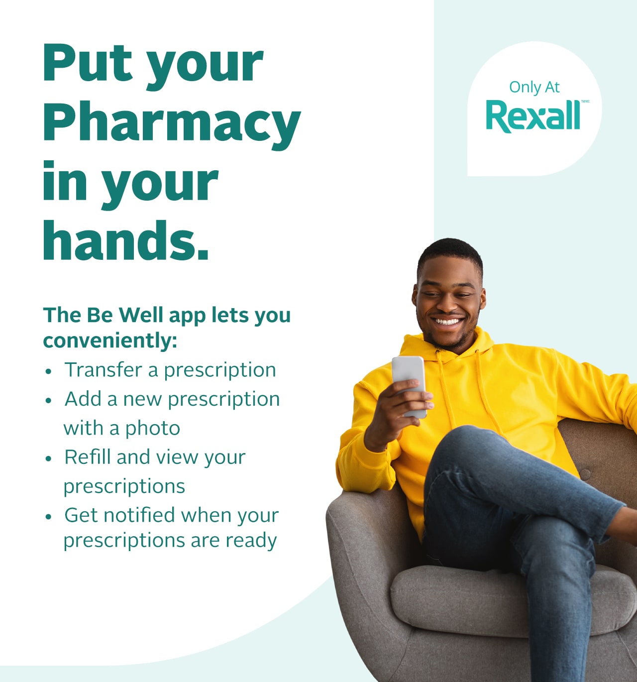 Put your Rexall Pharmacy in your hands - $10 incentive (phone)